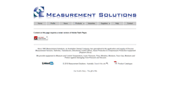 Desktop Screenshot of measurement-solutions.com